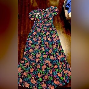Little girl long maxi dress